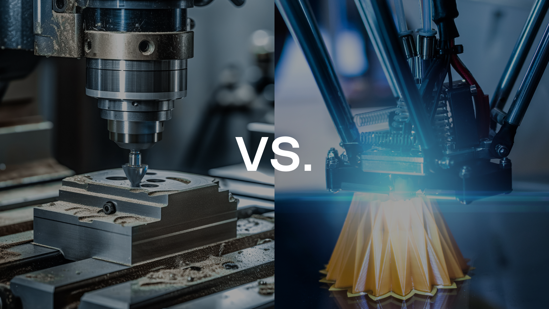 3D Printing vs CNC Machining Ultimate Showdown for Manufacturing Precision